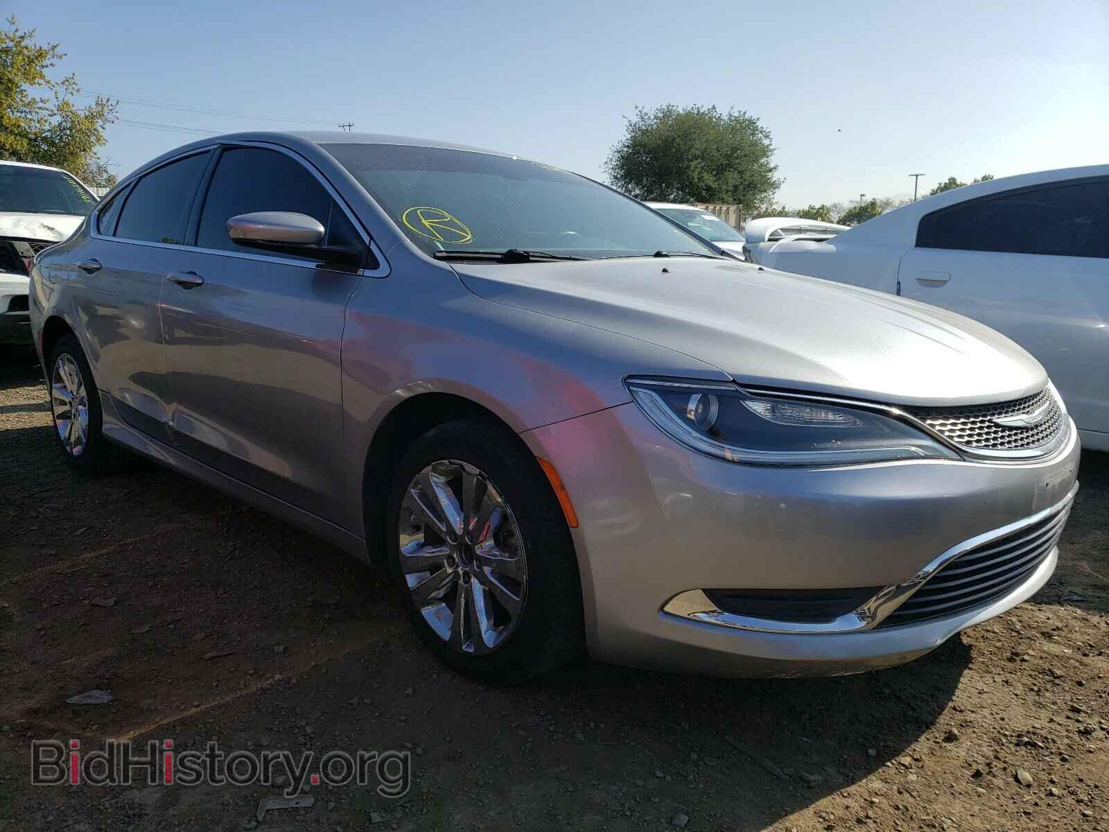 Фотография 1C3CCCAB8FN619063 - CHRYSLER 200 2015