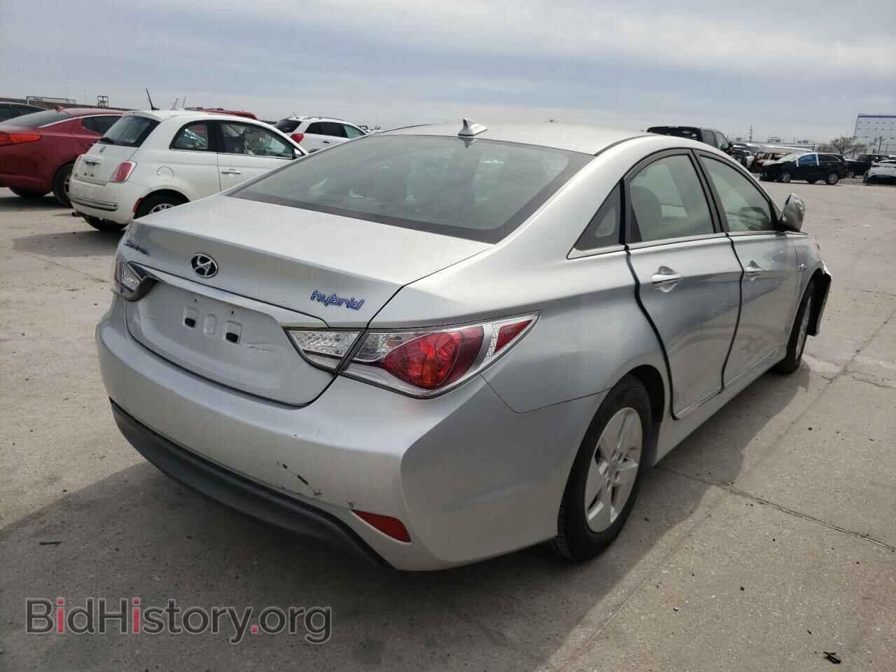 2012 HYUNDAI SONATA - VIN: KMHEC4A40CA033600 - Фото 4