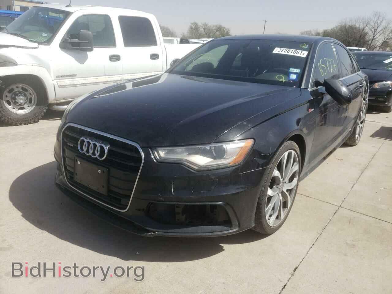 2013 AUDI A6 - VIN: WAUHGAFC4DN115695 - Фото 2