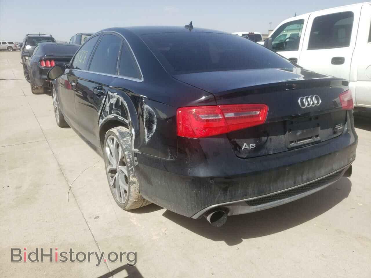 2013 AUDI A6 - VIN: WAUHGAFC4DN115695 - Фото 3