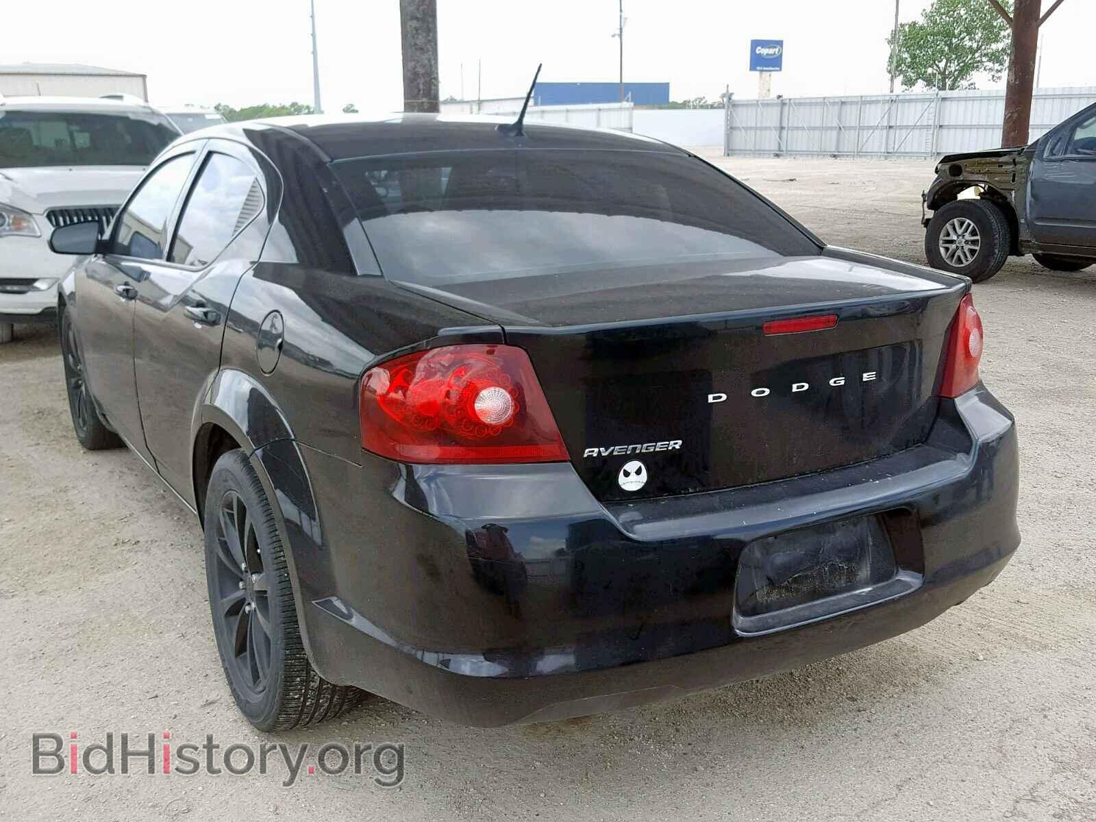 2014 DODGE AVENGER - VIN: 1C3CDZAB3EN103126 - Фото 3