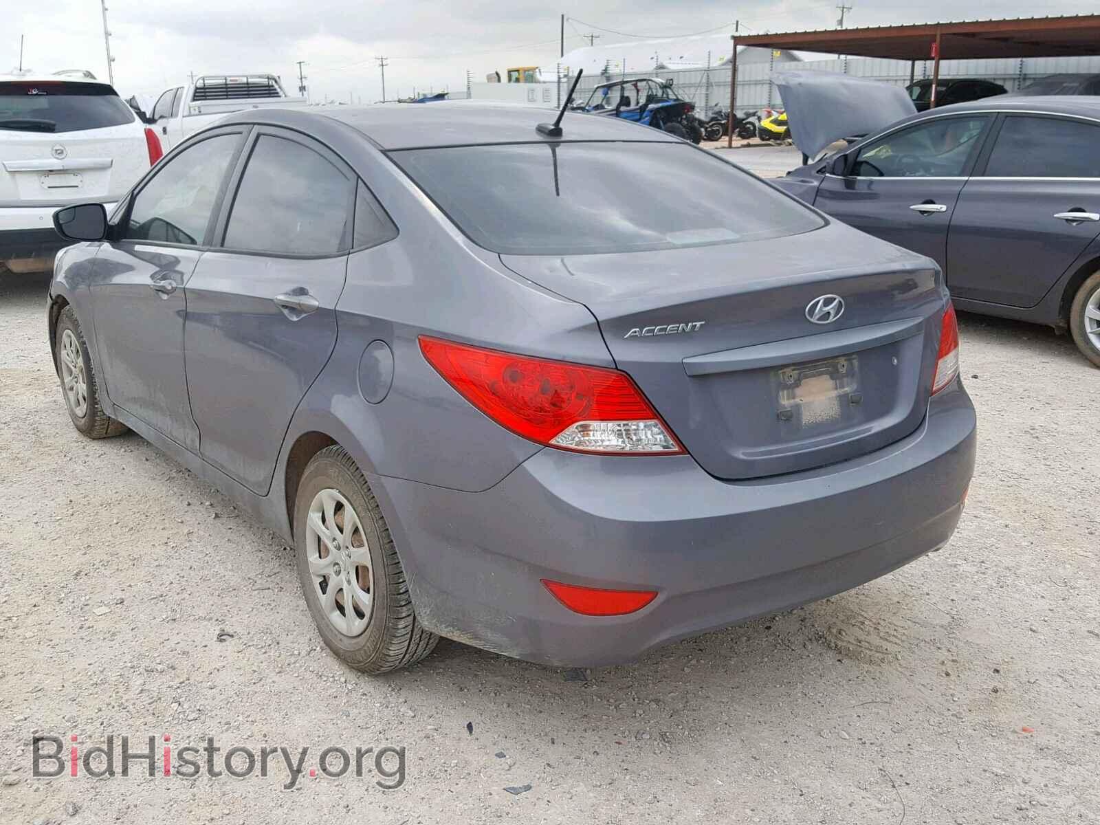 2014 HYUNDAI ACCENT - VIN: KMHCT4AE5EU612258 - Фото 3