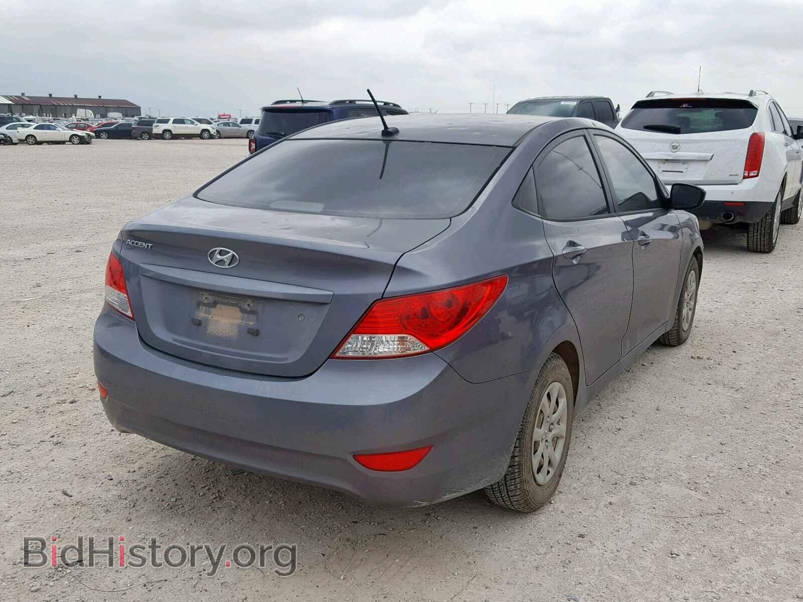 2014 HYUNDAI ACCENT - VIN: KMHCT4AE5EU612258 - Фото 4