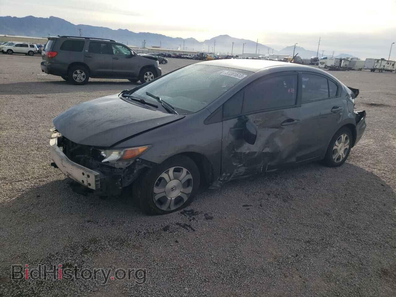 Photo JHMFB4F21CS005185 - HONDA CIVIC 2012