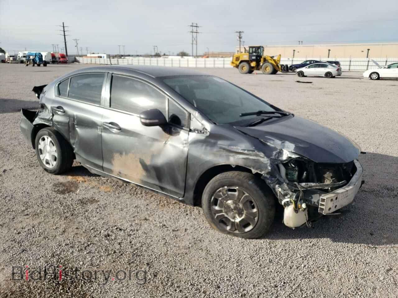 2012 HONDA CIVIC - VIN: JHMFB4F21CS005185 - Фото 4