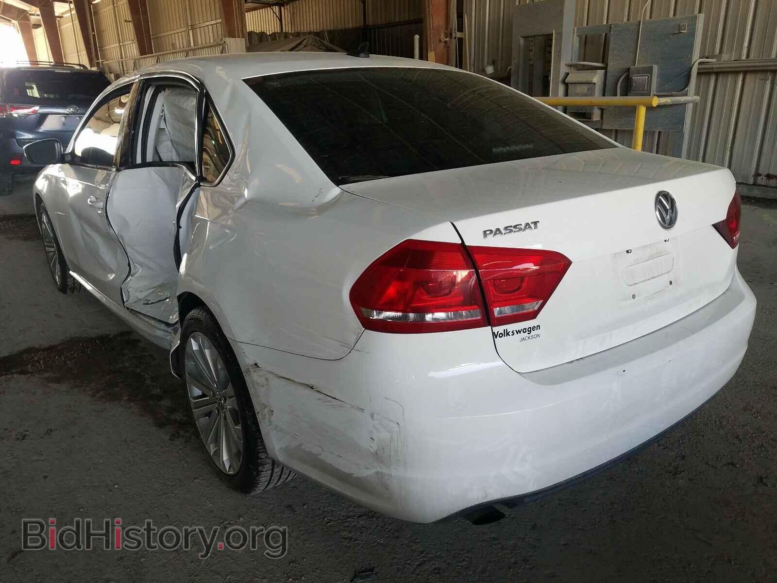 2014 VOLKSWAGEN PASSAT - VIN: 1VWAP7A38EC024566 - Фото 3