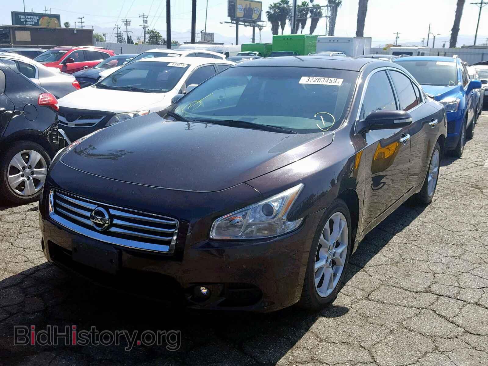 2014 NISSAN MAXIMA S - VIN: 1N4AA5APXEC497337 - Фото 2