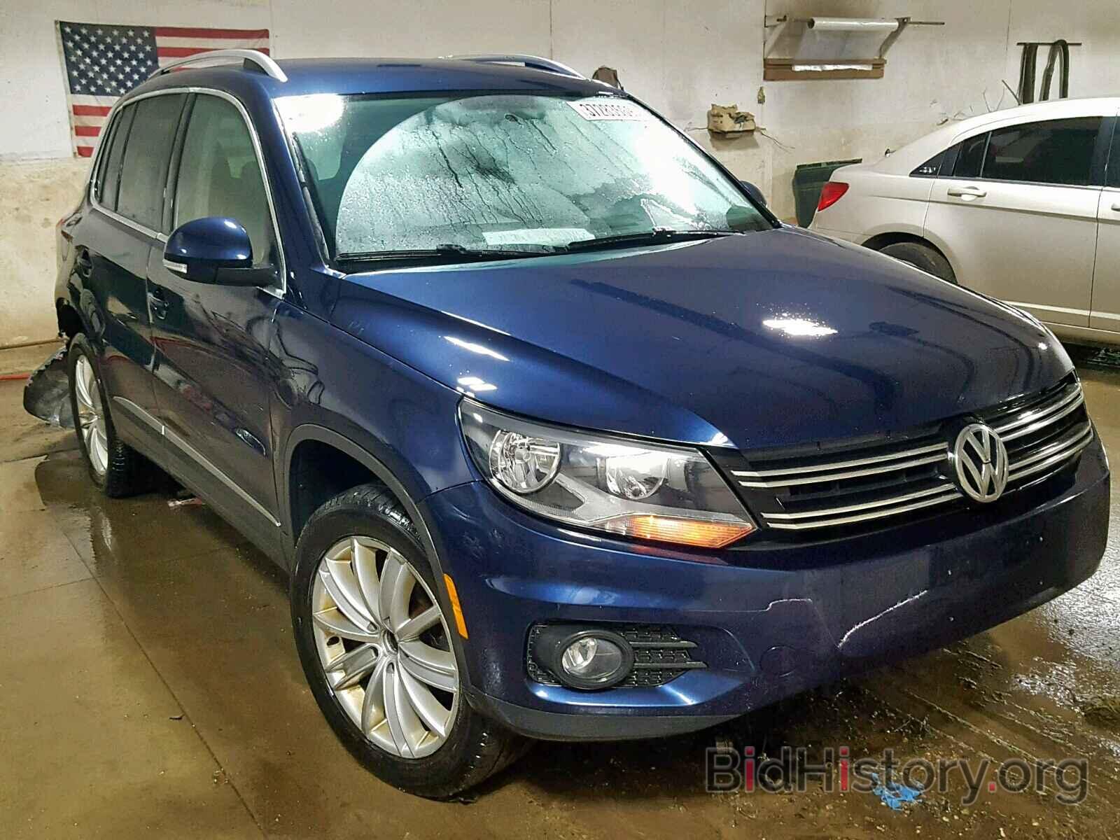 Photo WVGBV7AX0CW573668 - VOLKSWAGEN TIGUAN S 2012