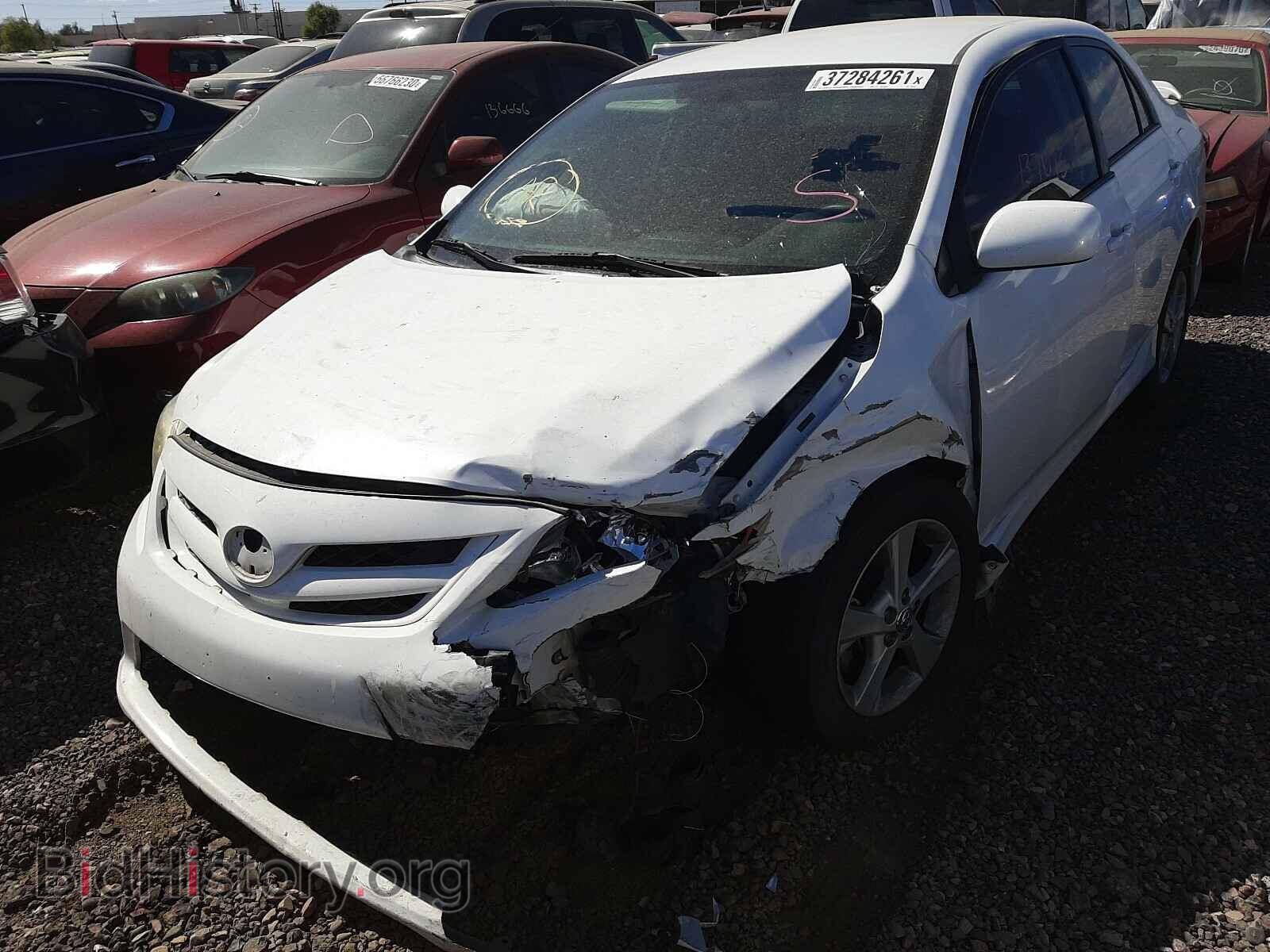 2011 TOYOTA COROLLA - VIN: 2T1BU4EEXBC676652 - Фото 2