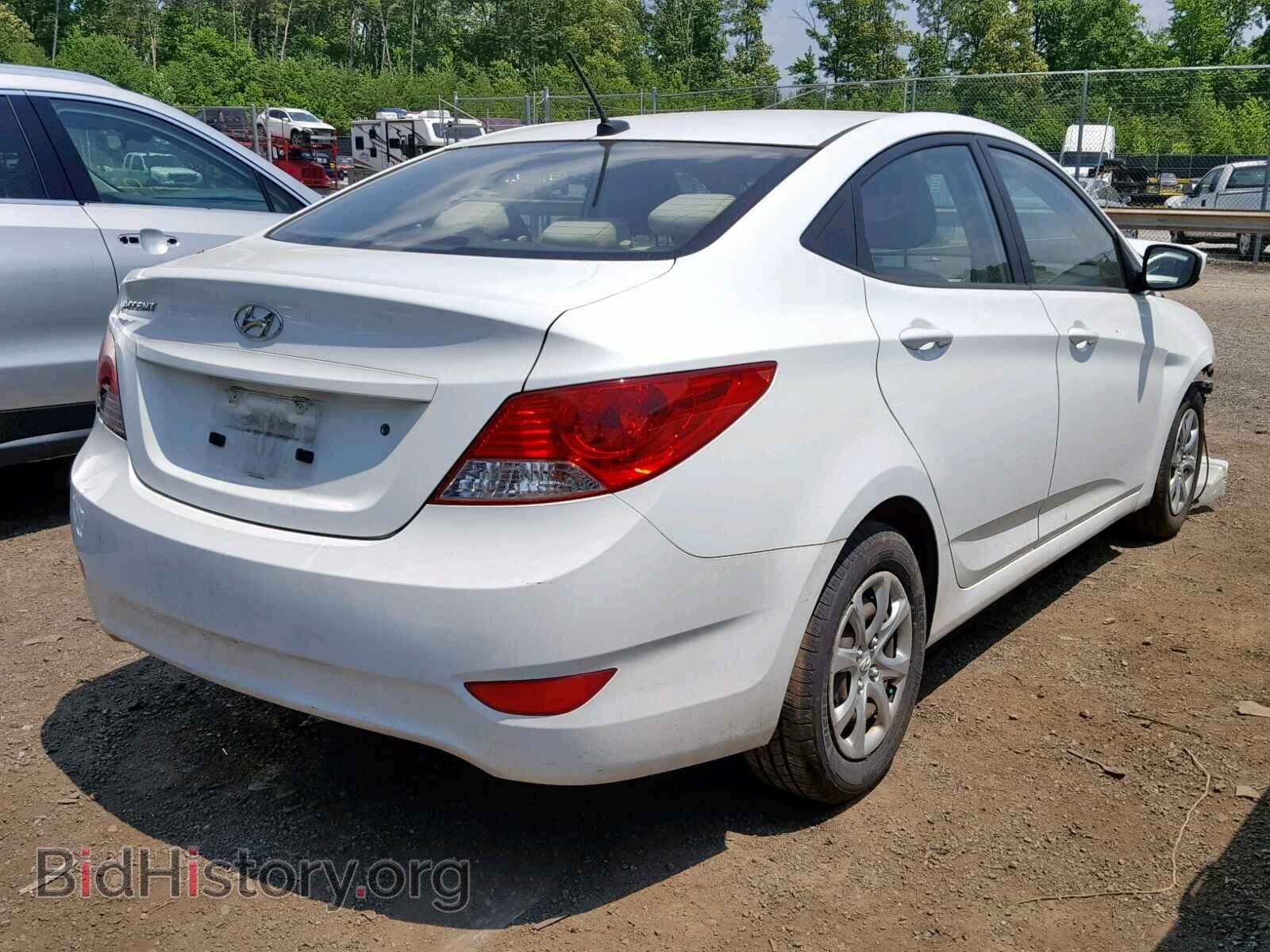 2014 HYUNDAI ACCENT - VIN: KMHCT4AE7EU718713 - Фото 4