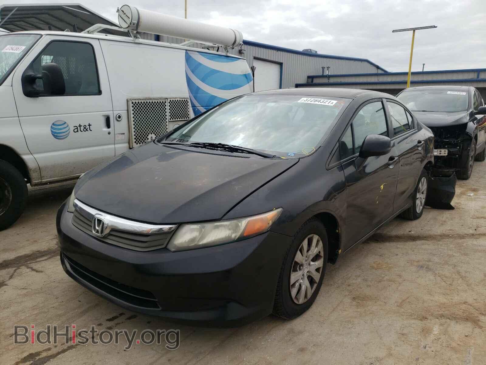 2012 HONDA CIVIC - VIN: 2HGFB2F52CH334843 - Photo 2