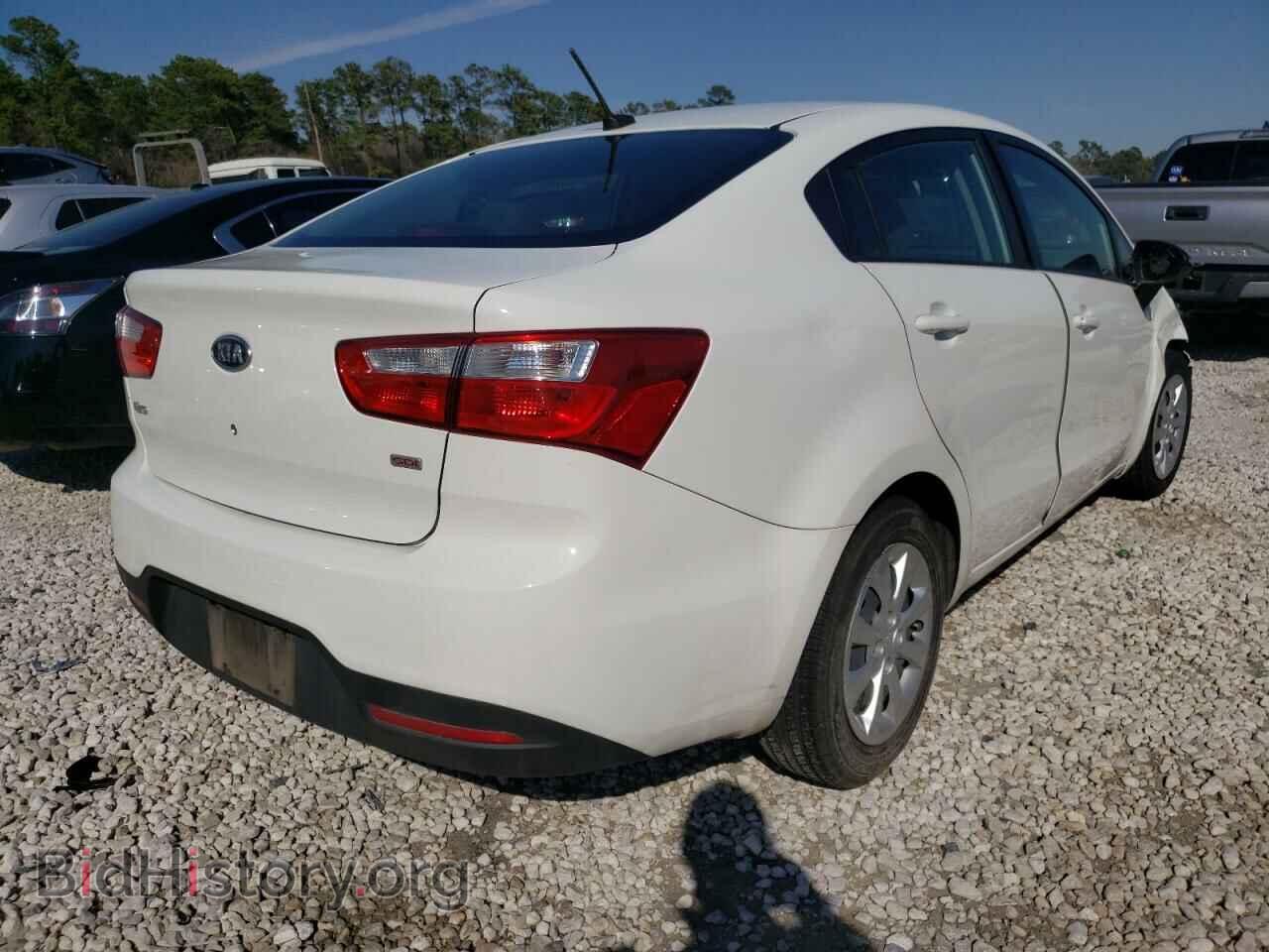2012 KIA RIO - VIN: KNADM4A34C6051666 - Фото 4
