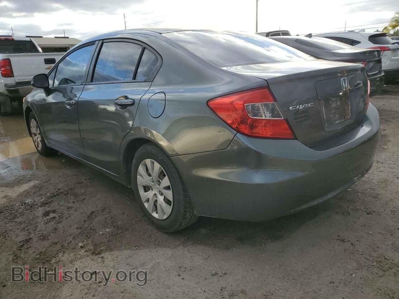 2012 HONDA CIVIC - VIN: 19XFB2F53CE055637 - Фото 2