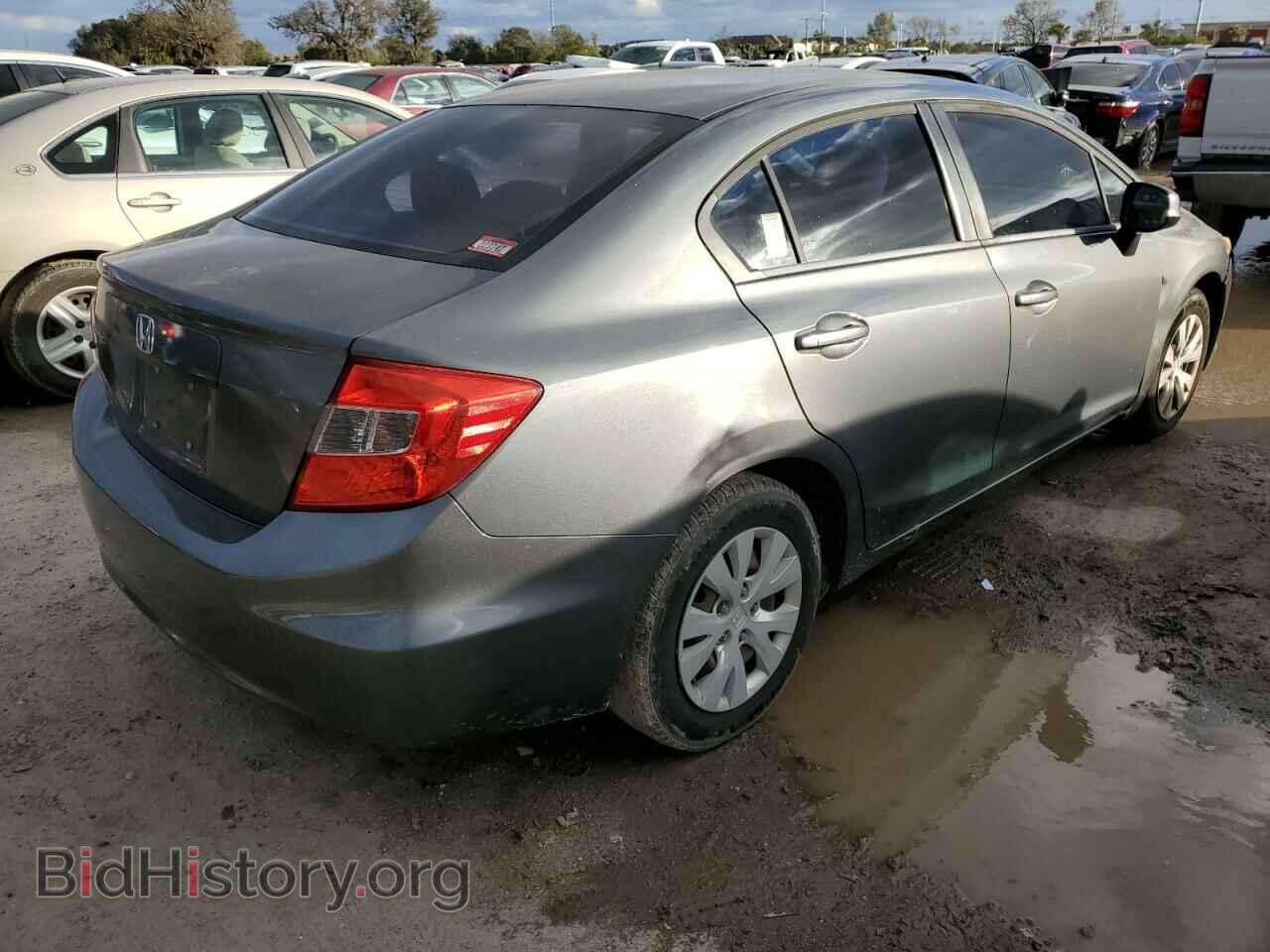2012 HONDA CIVIC - VIN: 19XFB2F53CE055637 - Фото 3