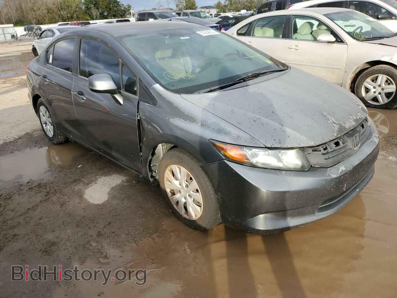 2012 HONDA CIVIC - VIN: 19XFB2F53CE055637 - Фото 4