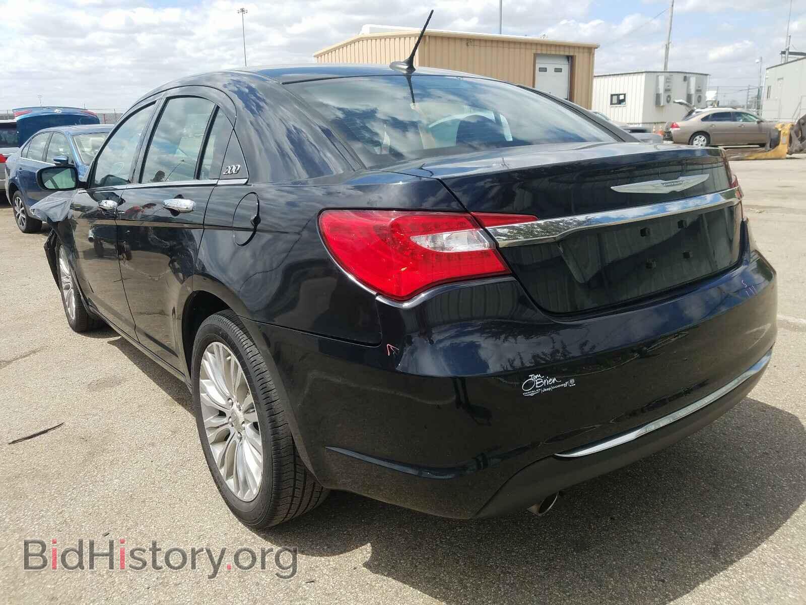 2012 CHRYSLER 200 - VIN: 1C3CCBCG3CN326234 - Фото 3