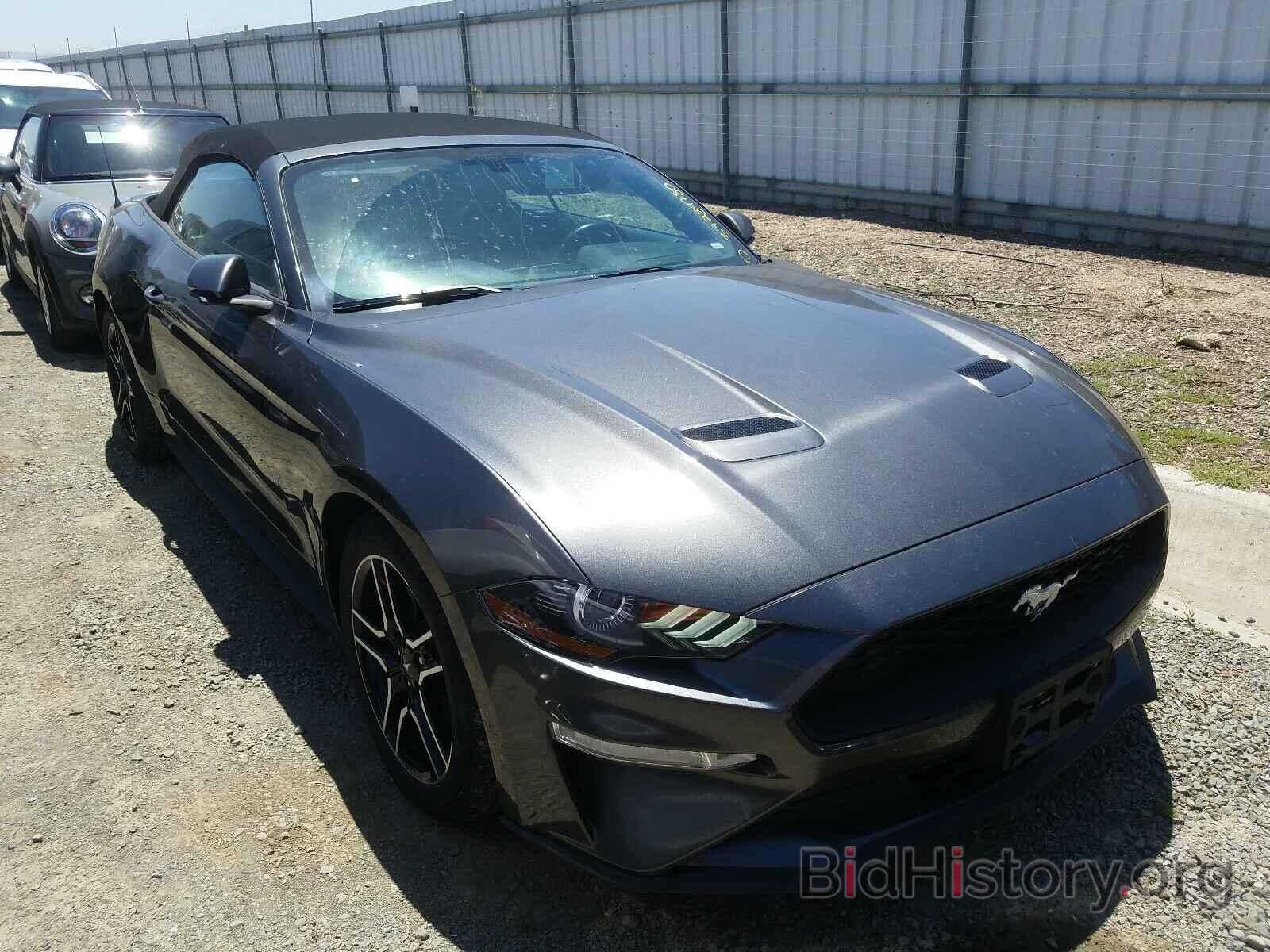 Photo 1FATP8UH7K5104598 - FORD MUSTANG 2019