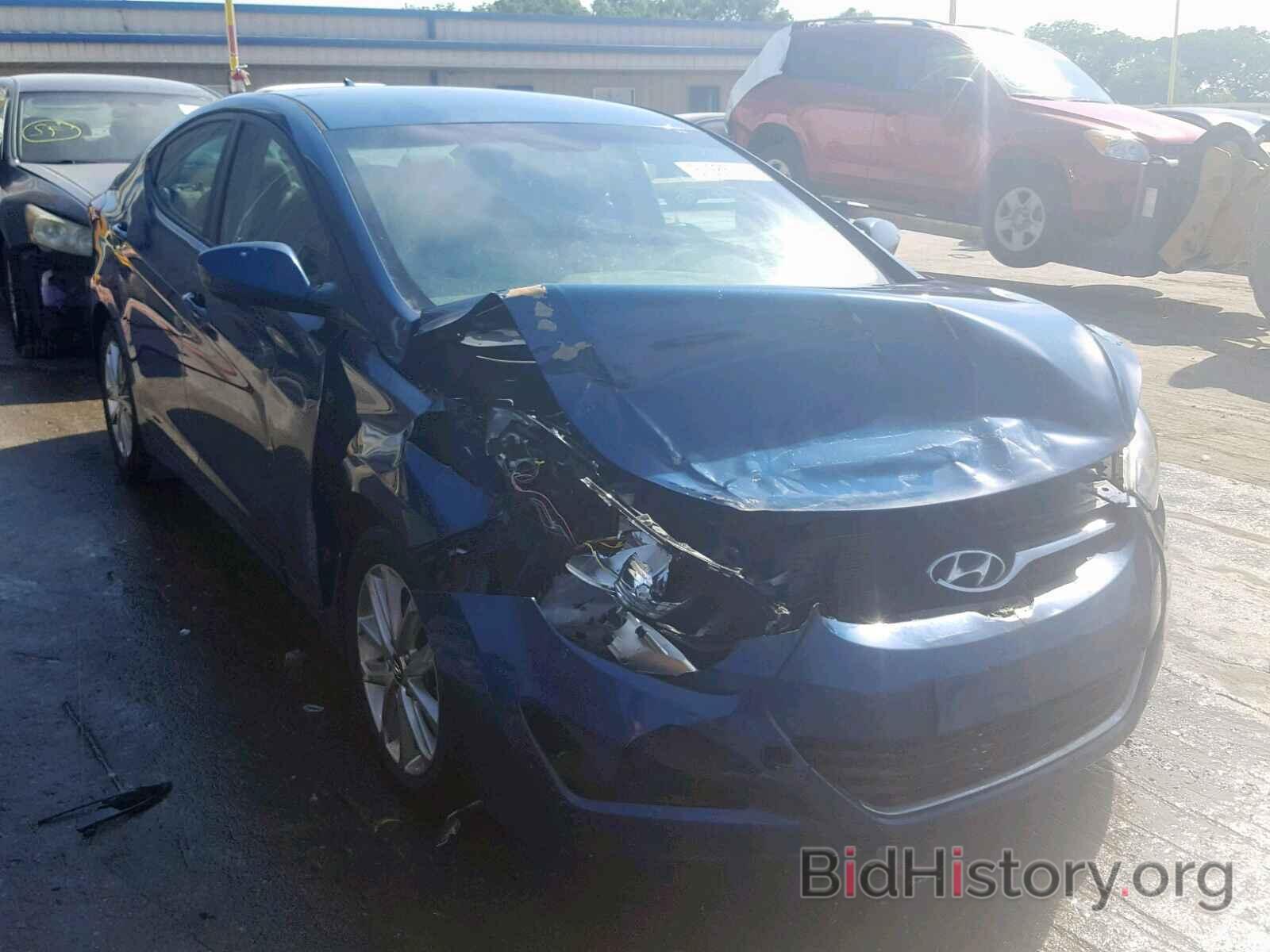 Photo KMHDH4AE5GU518437 - HYUNDAI ELANTRA 2016