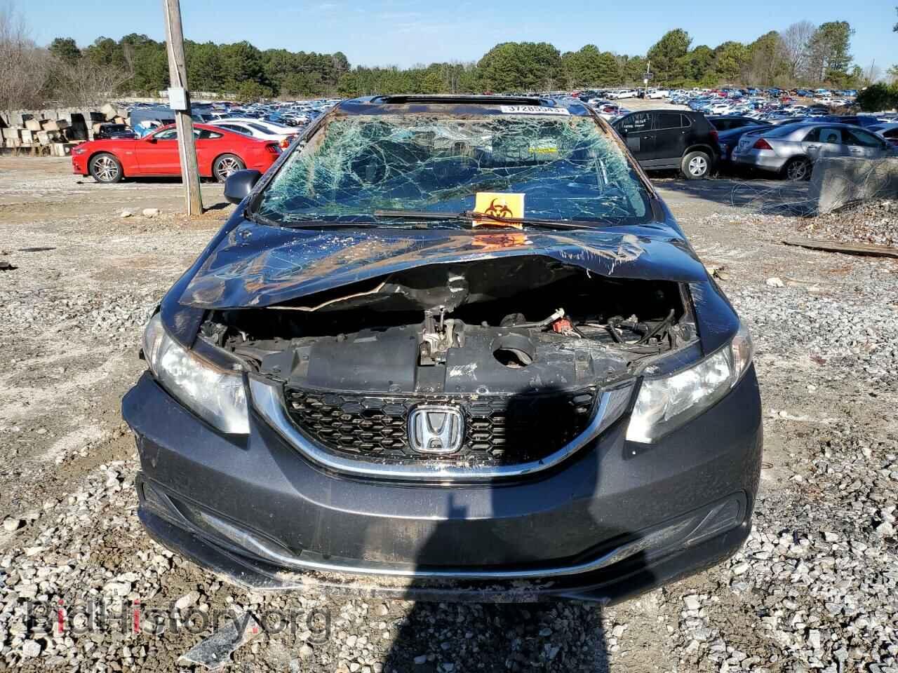 2013 HONDA CIVIC - VIN: 19XFB2F87DE083775 - Фото 5