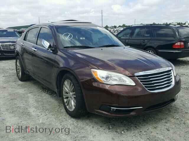 Фотография 1C3CCBCB3CN307946 - CHRYSLER 200 2012