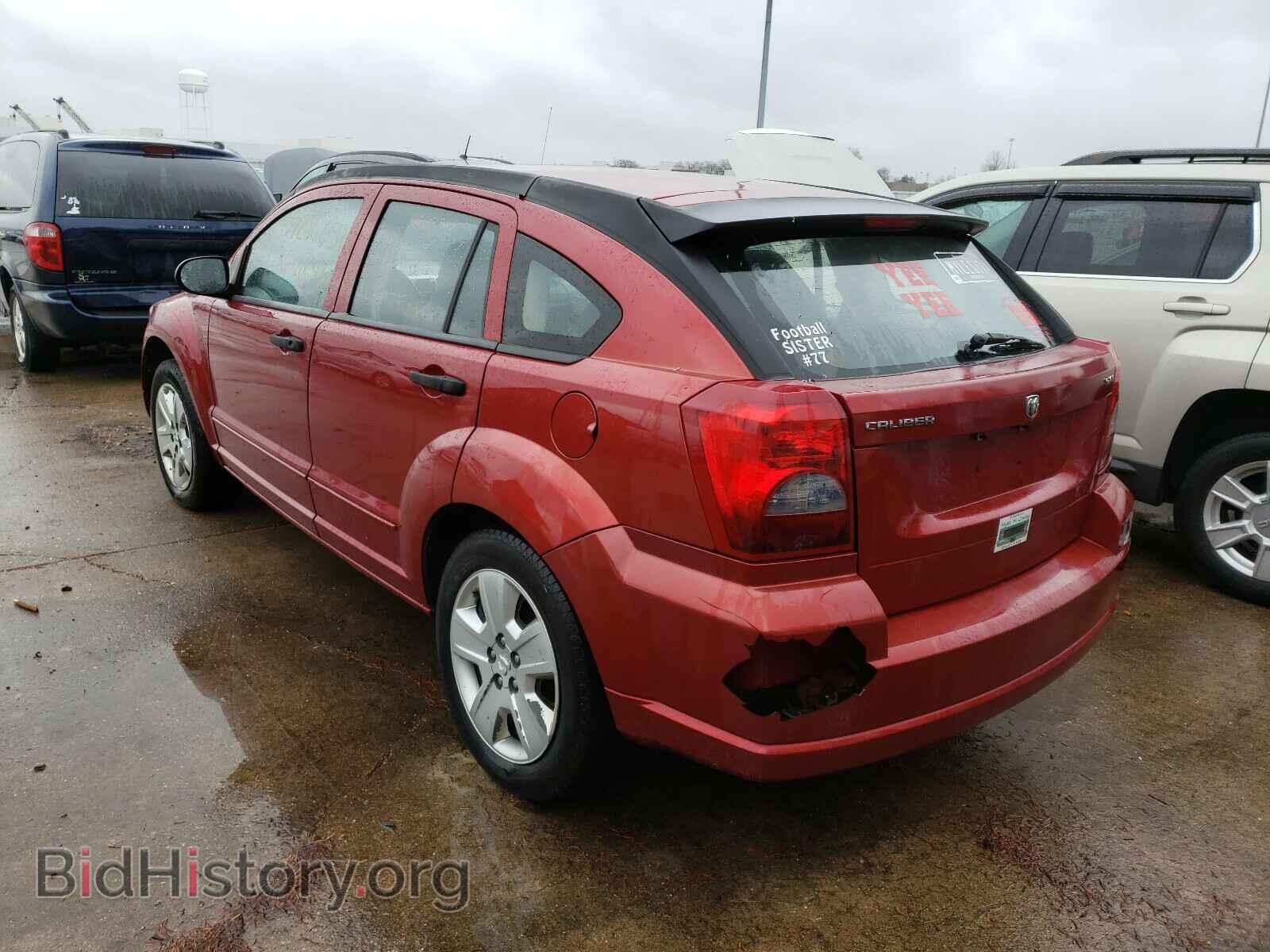 2007 DODGE CALIBER - VIN: 1B3HB48B27D162503 - Фото 3