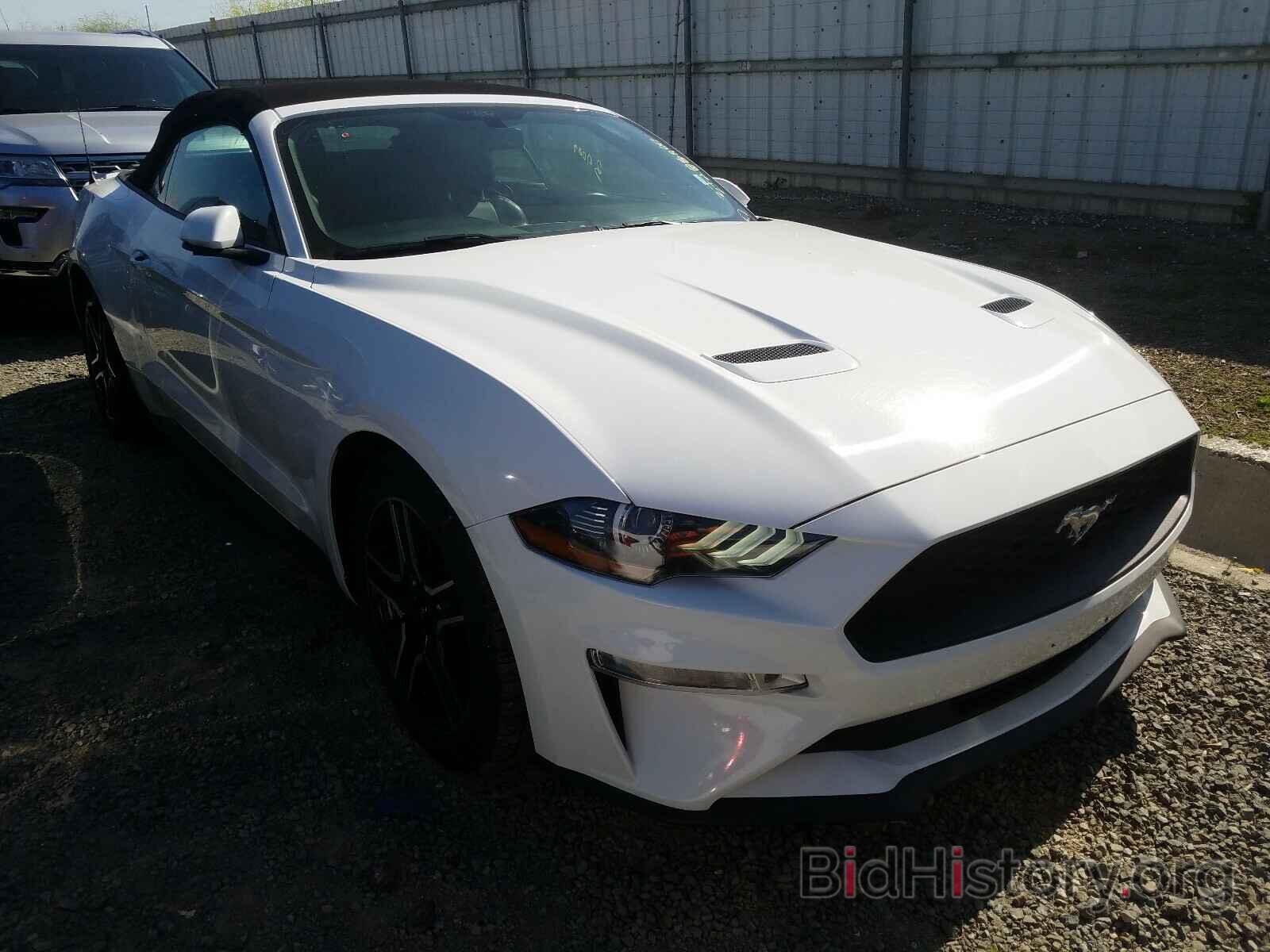 Photo 1FATP8UH3K5104601 - FORD MUSTANG 2019
