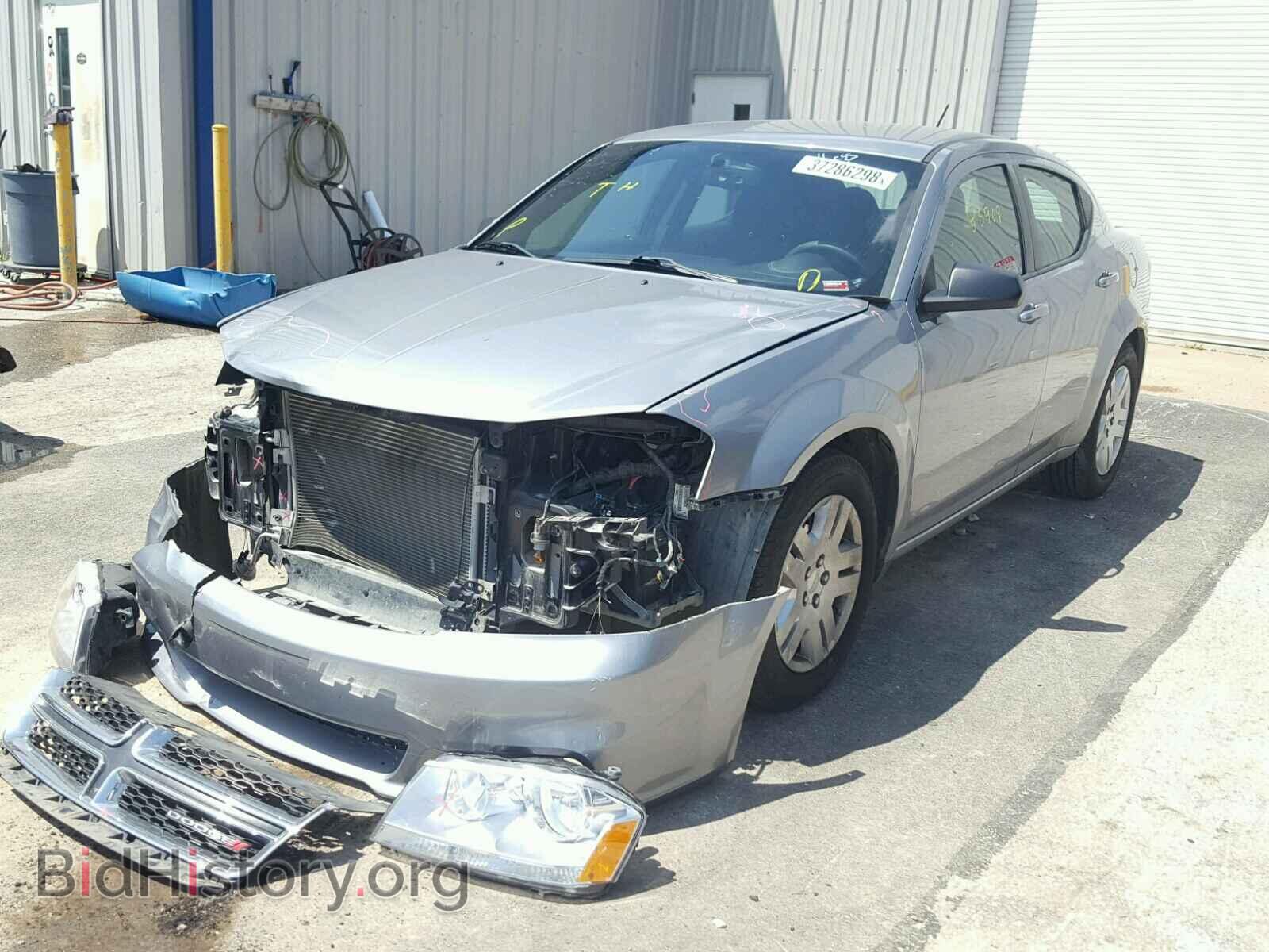 2013 DODGE AVENGER - VIN: 1C3CDZAB8DN602891 - Фото 2