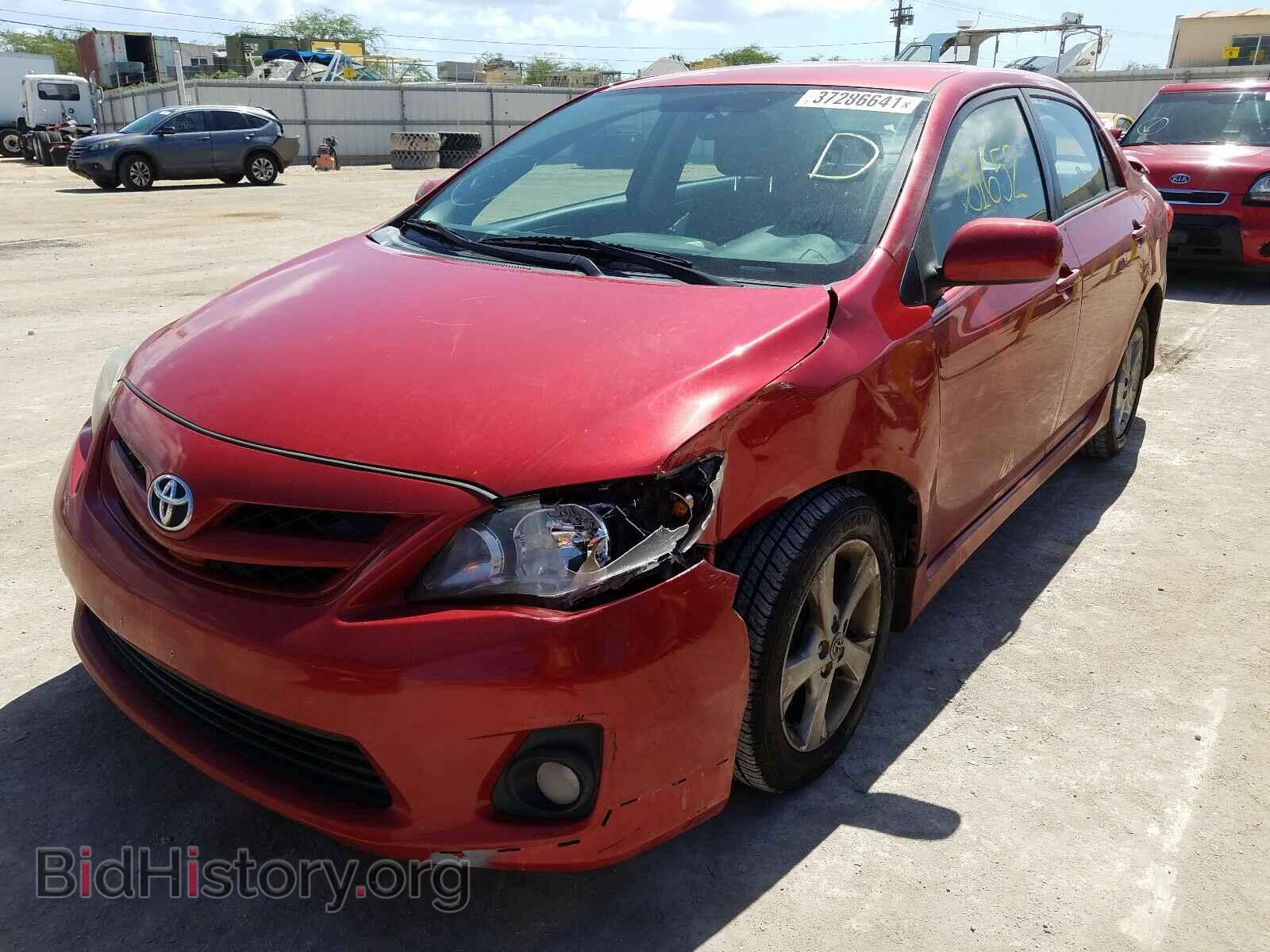 2011 TOYOTA COROLLA - VIN: 2T1BU4EE1BC621300 - Фото 2