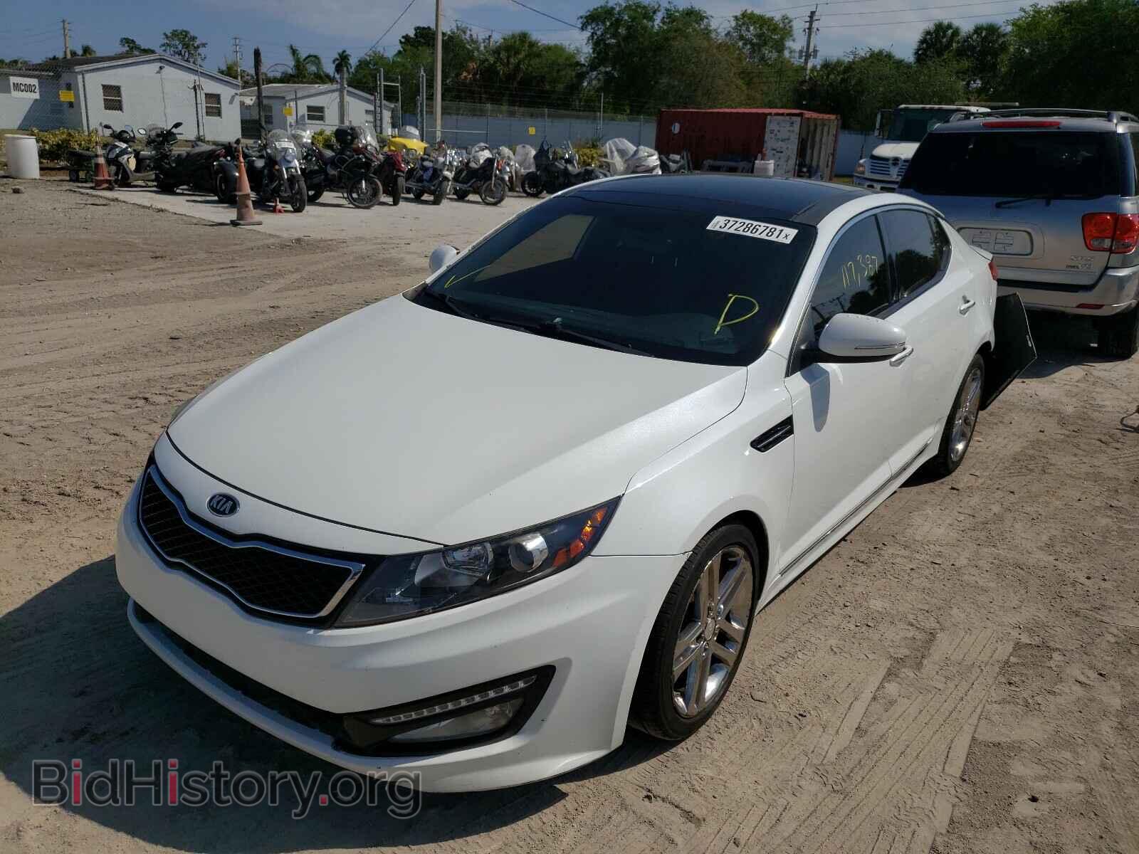 2013 KIA OPTIMA - VIN: 5XXGR4A64DG125943 - Фото 2