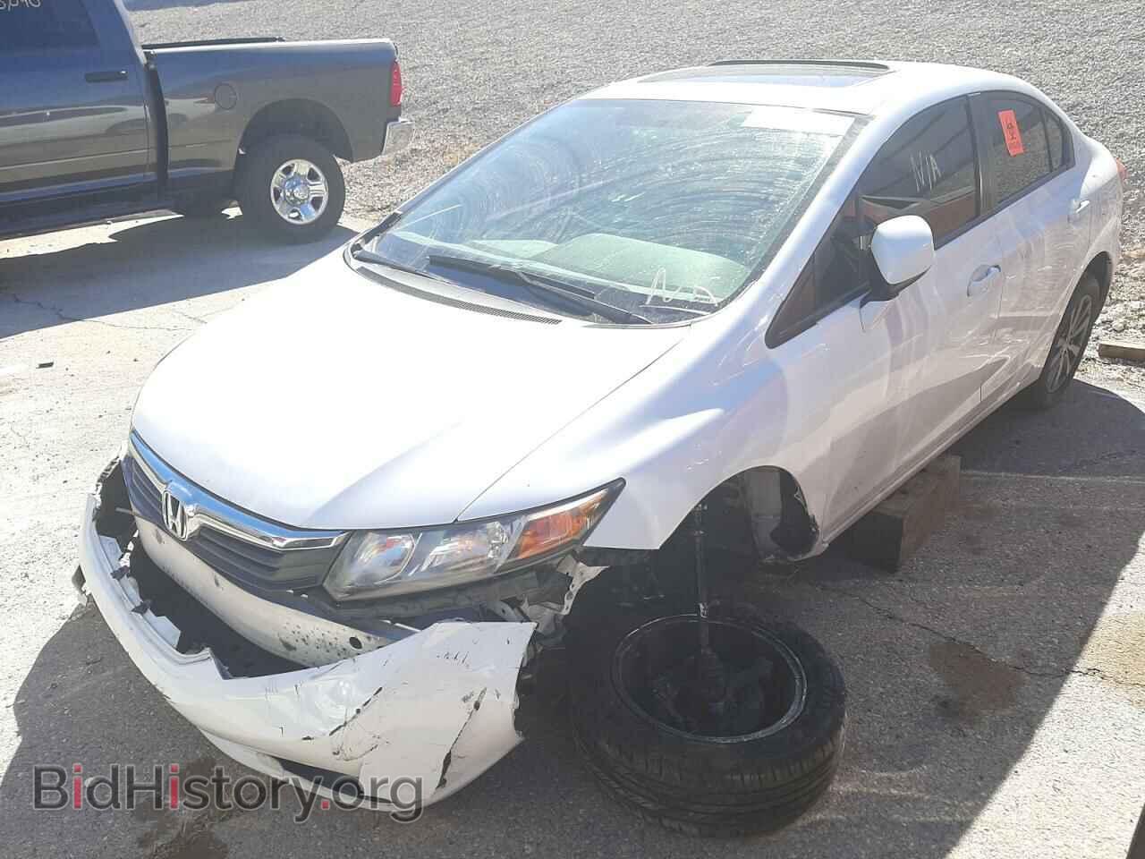 2012 HONDA CIVIC - VIN: 2HGFB2F87CH575002 - Фото 2