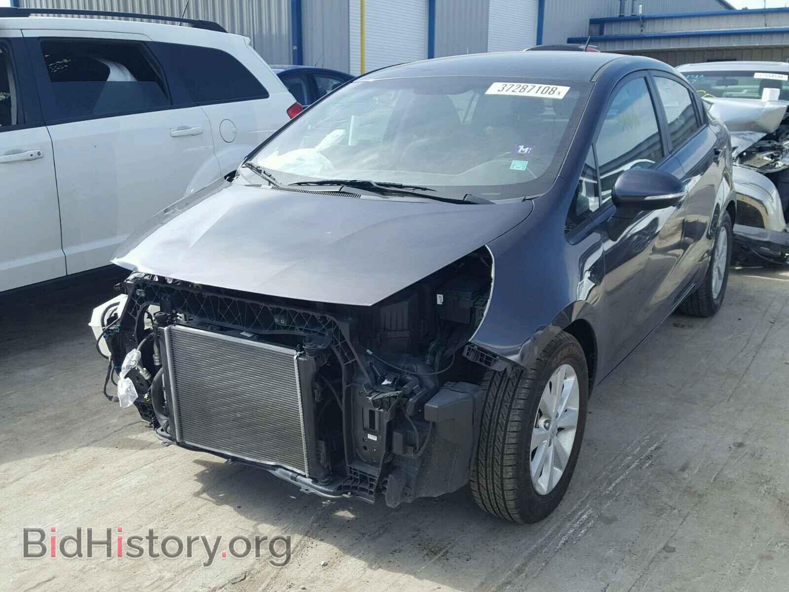 2014 KIA RIO - VIN: KNADN4A37E6407334 - Фото 2