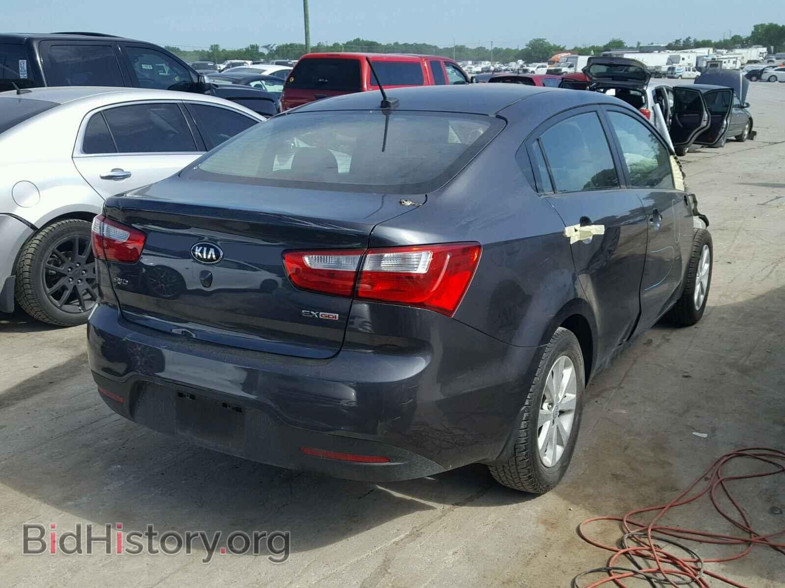 2014 KIA RIO - VIN: KNADN4A37E6407334 - Фото 4