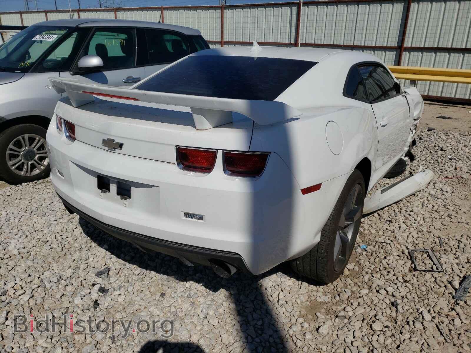 2012 CHEVROLET CAMARO - VIN: 2G1FB1E33C9169509 - Фото 4