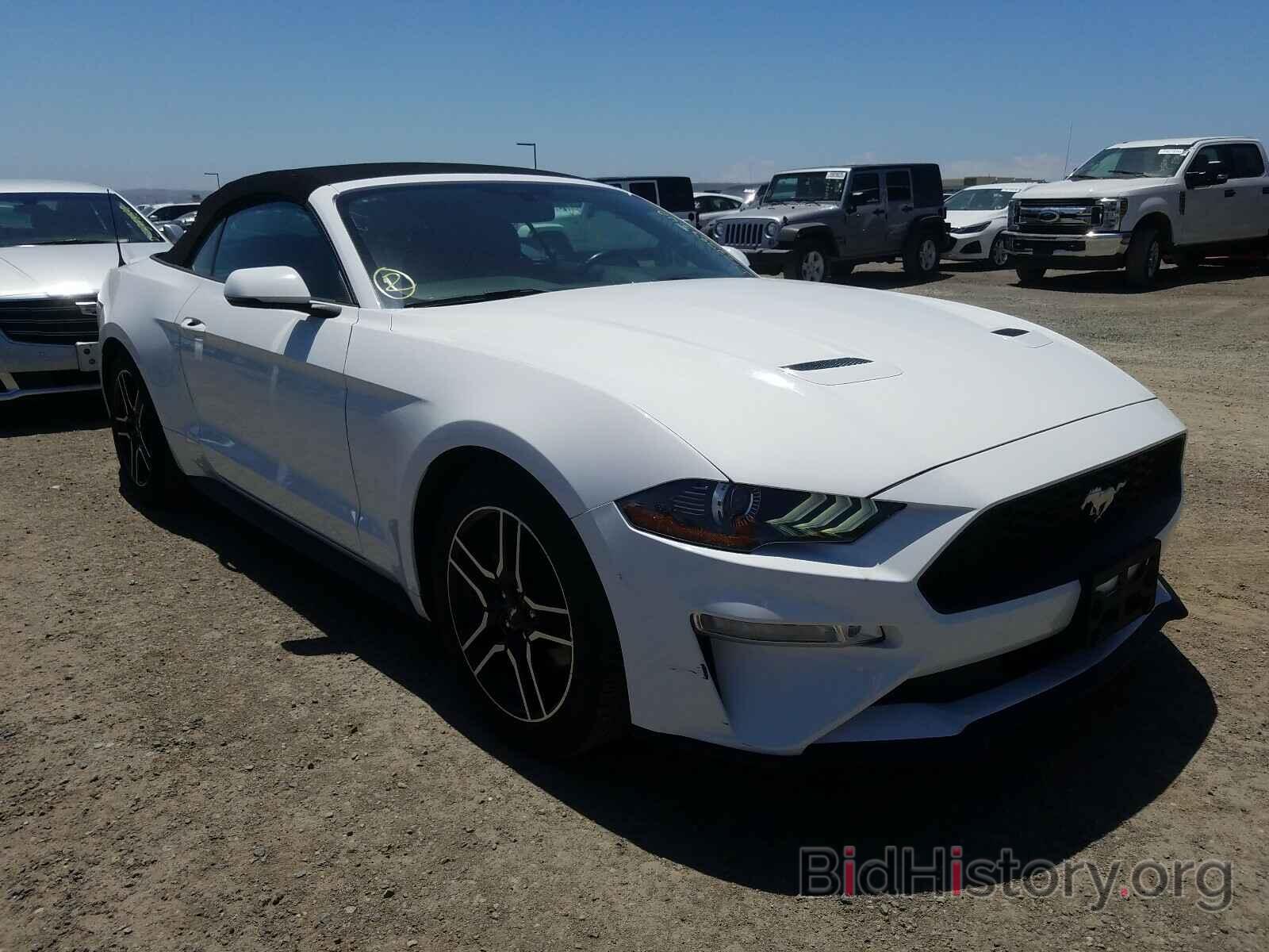 Photo 1FATP8UH2K5109725 - FORD MUSTANG 2019