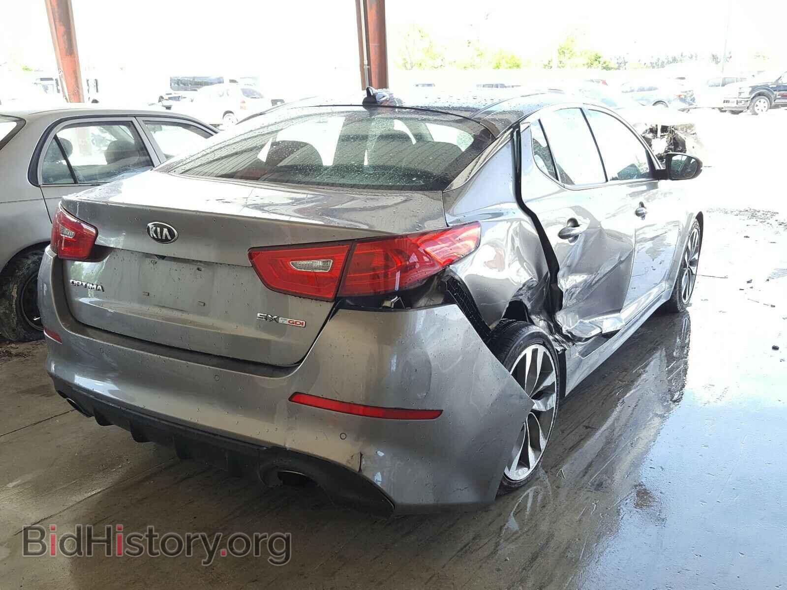 2014 KIA OPTIMA - VIN: 5XXGR4A65EG317504 - Фото 4