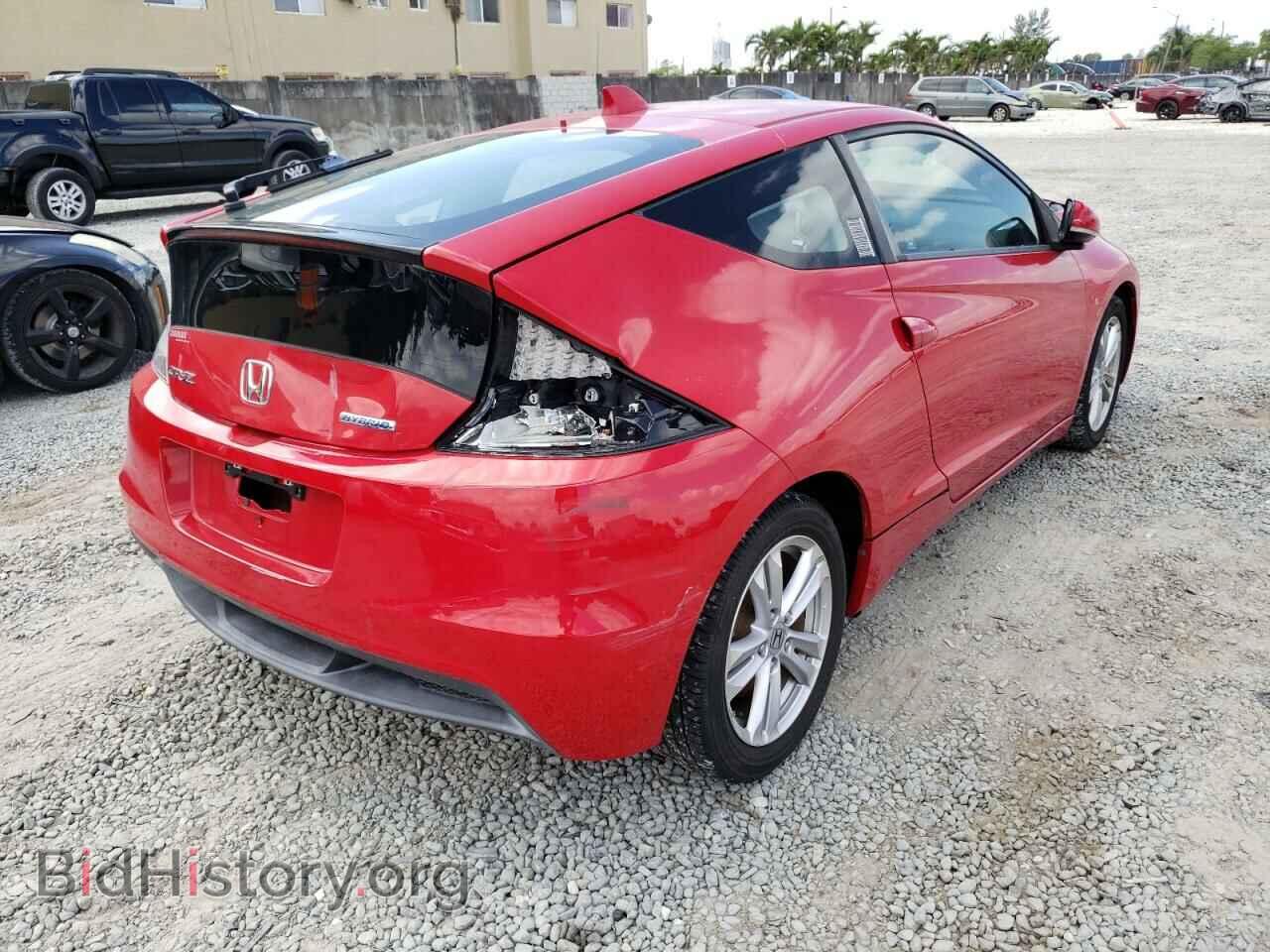 2011 HONDA CR-Z - VIN: JHMZF1D63BS007718 - Фото 4