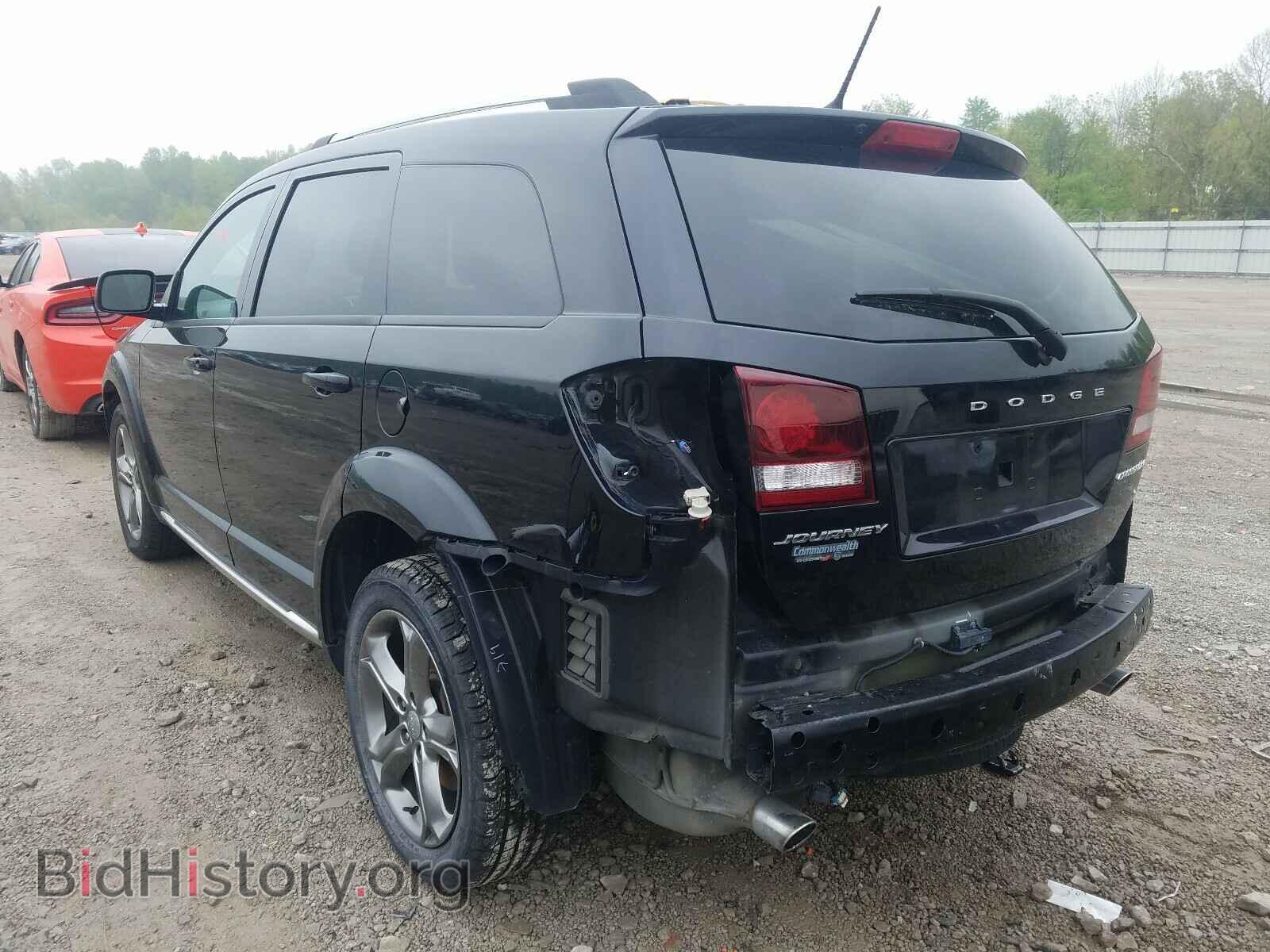2017 DODGE JOURNEY - VIN: 3C4PDCGG3HT581287 - Фото 3