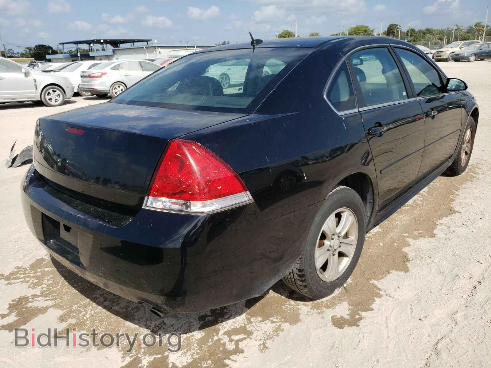 2012 CHEVROLET IMPALA - VIN: 2G1WA5E36C1304992 - Фото 4