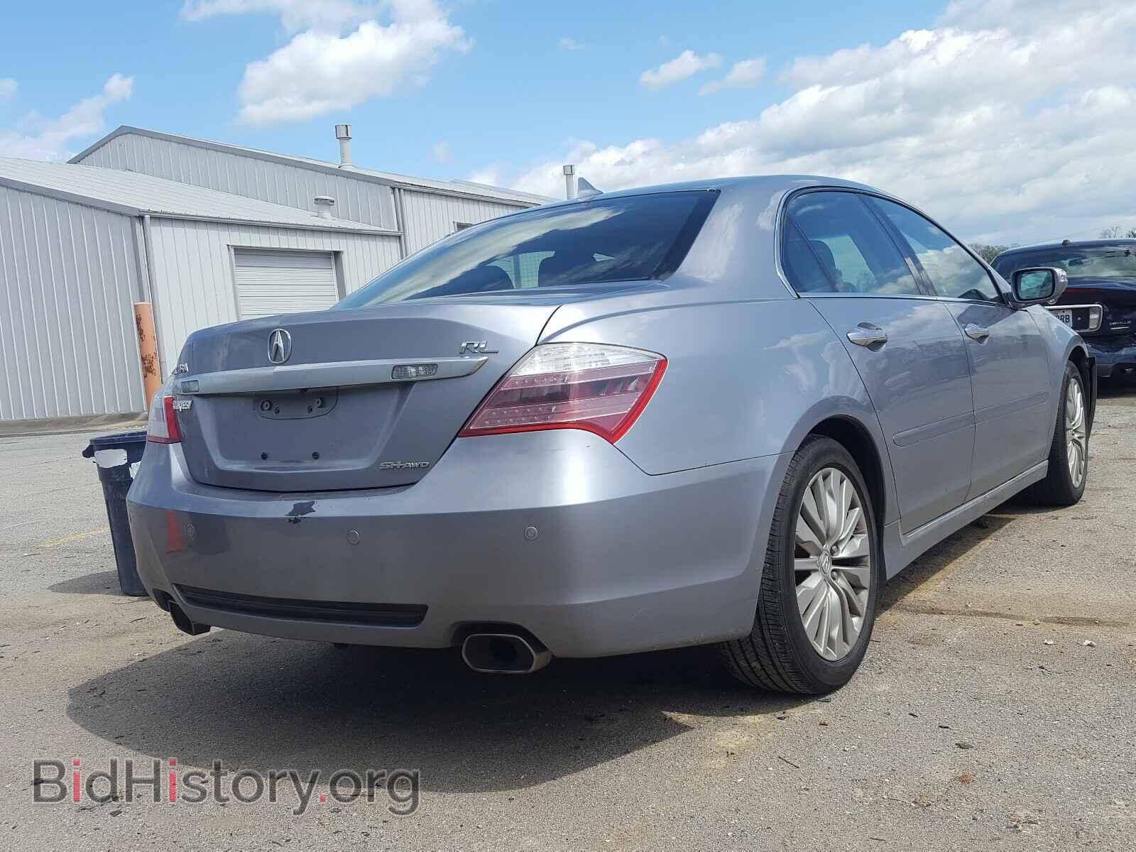 2011 ACURA RL - VIN: JH4KB2F68BC000936 - Фото 4