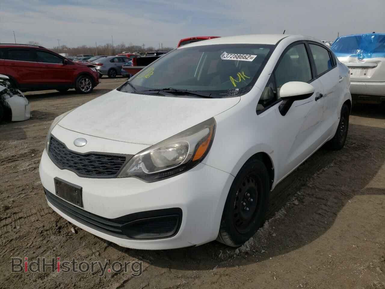 2013 KIA RIO - VIN: KNADM4A35D6300011 - Фото 2