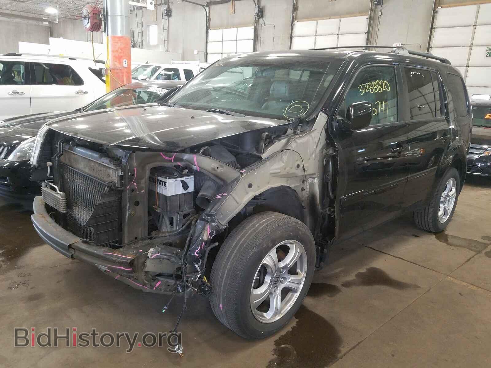 2012 HONDA PILOT - VIN: 5FNYF4H65CB006545 - Фото 2