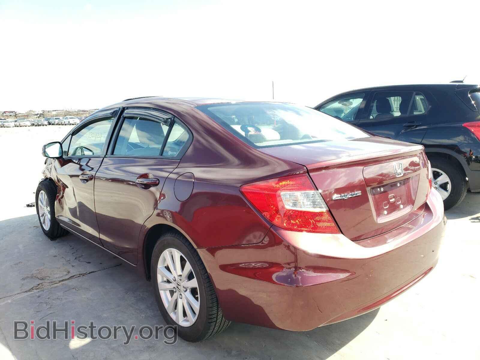 2012 HONDA CIVIC - VIN: 2HGFB2F87CH537303 - Фото 3
