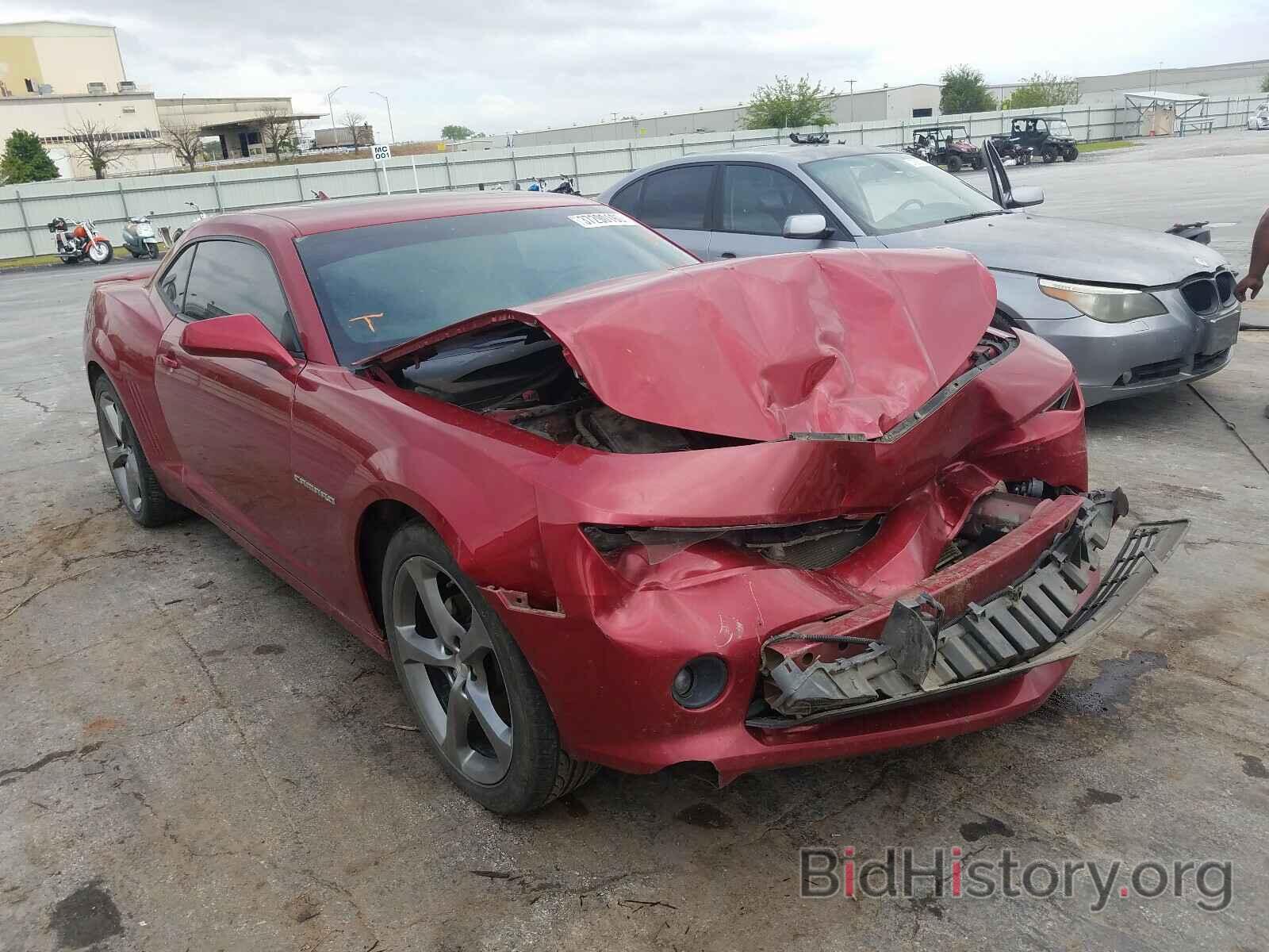 Photo 2G1FB1E34E9290455 - CHEVROLET CAMARO 2014