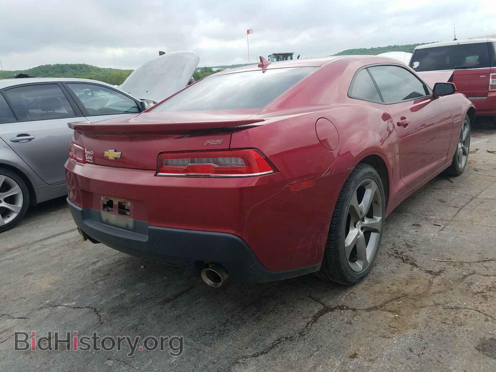2014 CHEVROLET CAMARO - VIN: 2G1FB1E34E9290455 - Фото 4