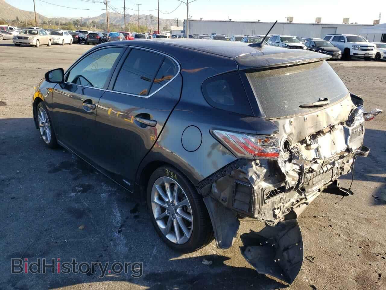 2011 LEXUS CT 200 - VIN: JTHKD5BH2B2030801 - Фото 3