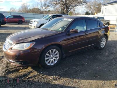 2013 Chrysler 200 200 TOURIN, brown — VIN 1C3CCBBG1DN703565, Copart
