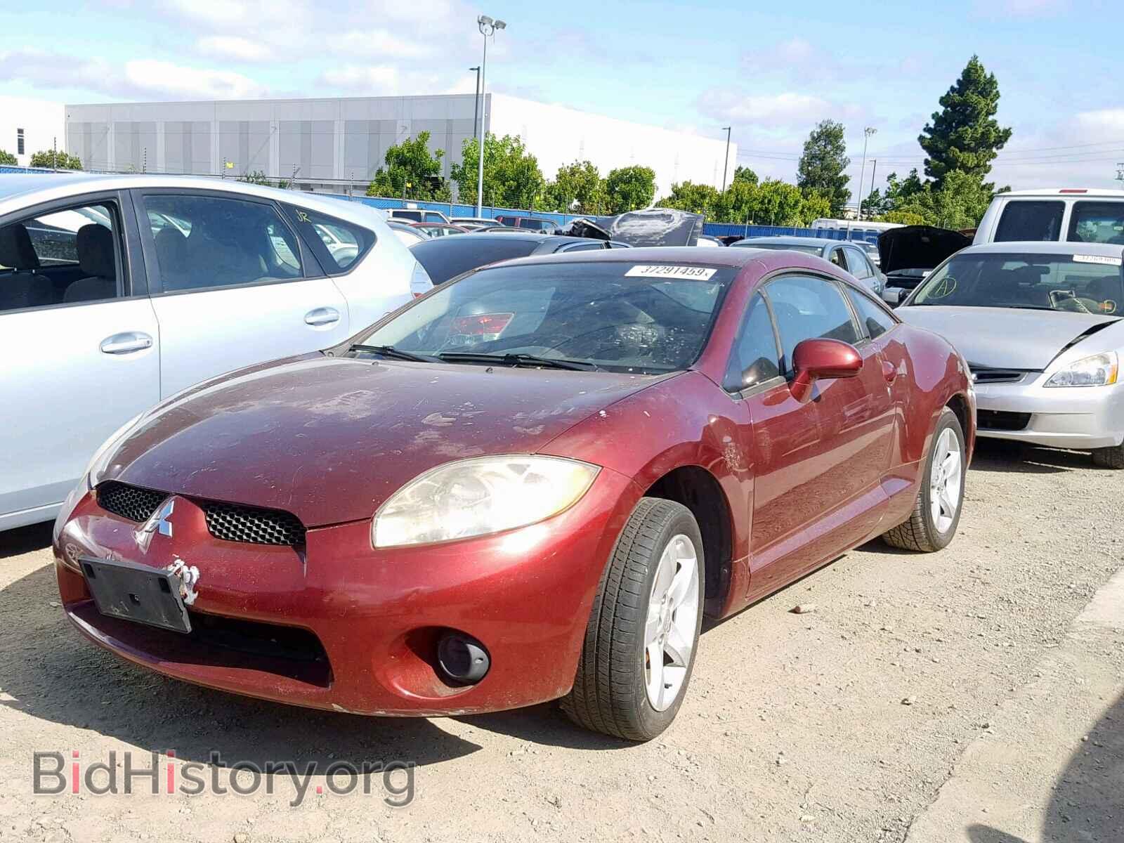 2006 MITSUBISHI ECLIPSE - VIN: 4A3AK24F66E022280 - Фото 2