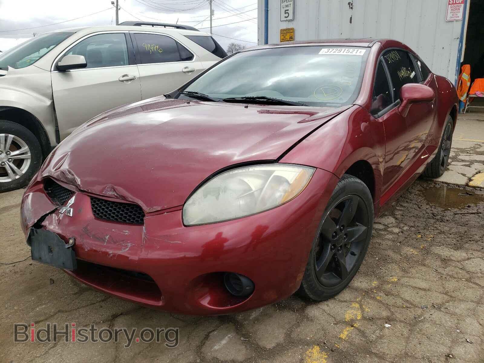 2006 MITSUBISHI ECLIPSE - VIN: 4A3AK24F06E059230 - Фото 2