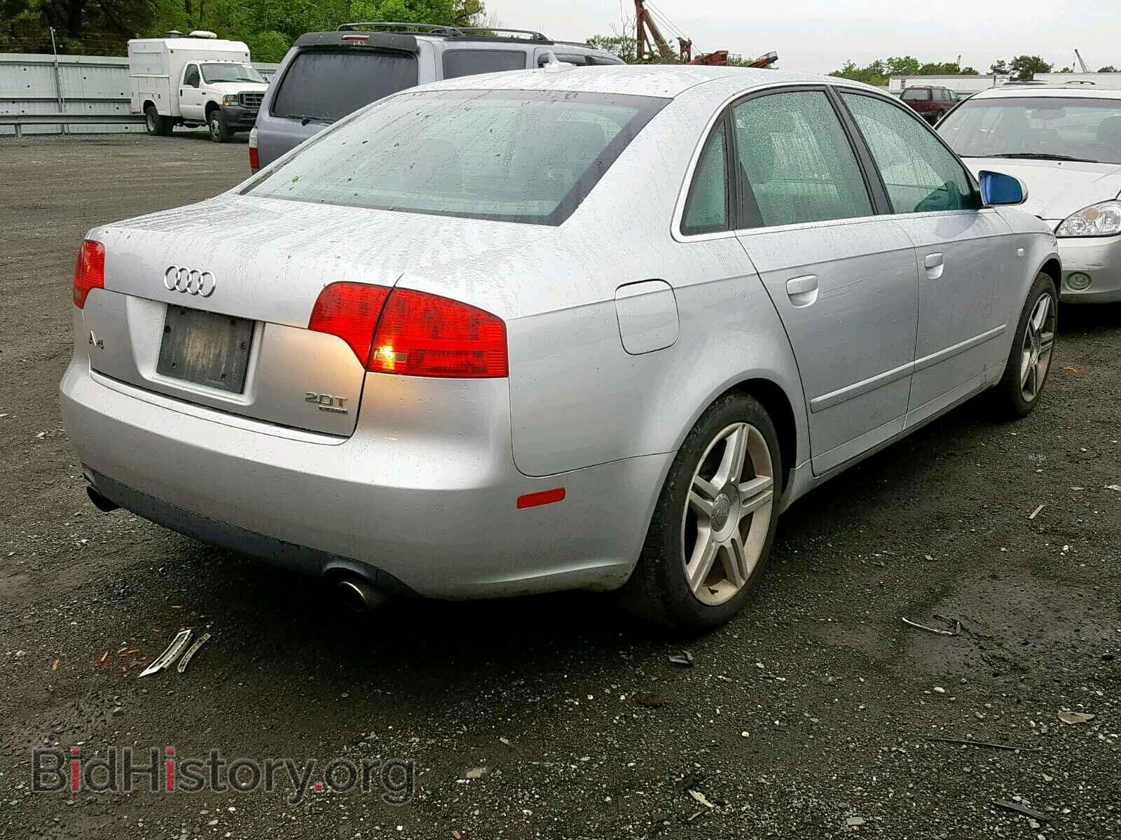 2007 AUDI A4 - VIN: WAUDF78E37A004845 - Фото 4