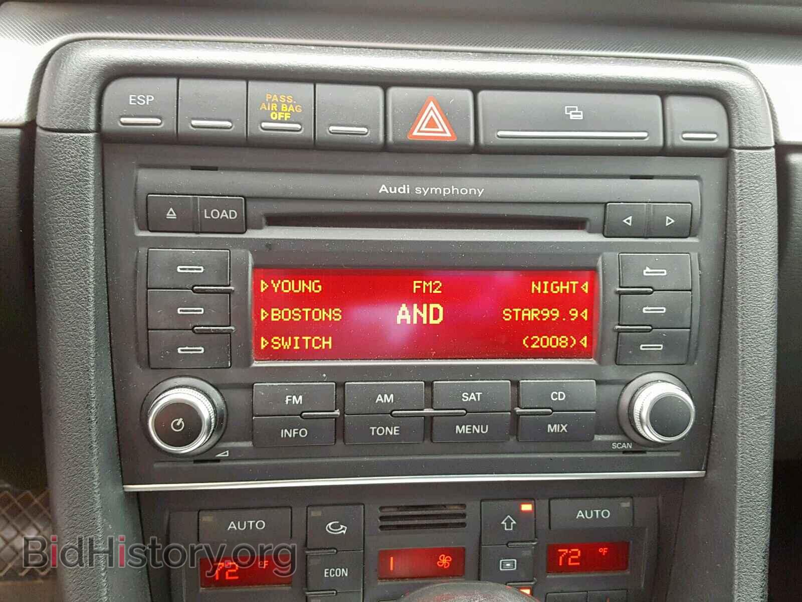 2007 AUDI A4 - VIN: WAUDF78E37A004845 - Фото 9